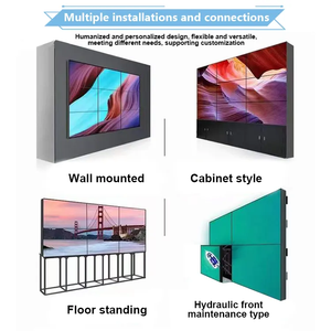 Monitor Video Wall LCD da 65 Pollici per Pubblicità Interna/Esterna con Giunzione Senza Soluzione di Continuità per <span class=keywords><strong>Sfondi</strong></span> Palco Giganti - Product Image 3