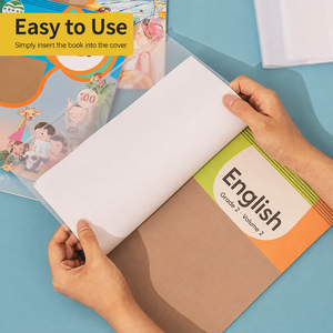 Protège-Livres Autocollant Transparent Imperméable 16K 32K A4 <span class=keywords><strong>Film</strong></span> Protecteur pour Manuels Scolaires en Plastique Papeterie Scolaire - Product Image 3