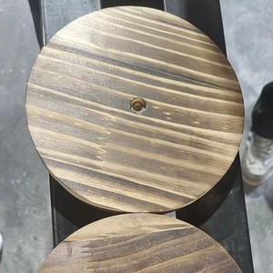 Bohao Wood Products Circular <b>Pine</b> Solid Wood Plant Stand Freestanding Display <b>Shelf</b> High Density Corrosion Resistant - Product Image 1
