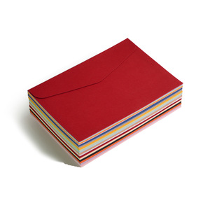 Enveloppes Western colorées 114x162mm |   Papier personnalisé avec logo, double collage |   Vente en gros pour les invitations et les cartes de membre - Product Image 5