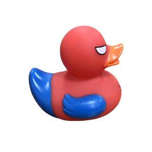 Jouet <span class=keywords><strong>de</strong></span> bain en caoutchouc Spiderman, canard <span class=keywords><strong>de</strong></span> bain en plastique en forme d'animal pour promotion - Product Image 3
