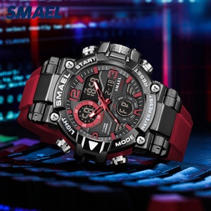 Reloj Deportivo Digital LED para Hombre SMAEL 8110 con Cronógrafo, Alarma y Resistencia al Agua de 50 Bares, Ideal para Regalo - Product Image 1