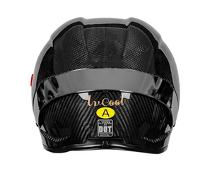 Wholesale New High Quality Genuine Carbon Fiber Full Face Motorcycle Helmet Dual Visor DOT Approved Safety Riding - Product Image 3