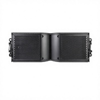 LA-K3212 Enceinte Line Array amplifiée double 12 pouces 2400W de puissance de crête pour festivals et concerts en extérieur