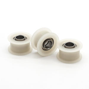 Ruedas Guía Tipo H al por Mayor, Rodillos de Plástico de Ingeniería de Nailon Resistentes al Desgaste, Rodamientos de 5*15*8.5mm, Poleas de Goma con Rodamientos Recubiertos - Product Image 3