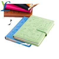 Carnet à couverture rigide en cuir de haute qualité avec fermeture magnétique, taille et couleur personnalisables, logo, papeterie de bureau pour étudiants, cadeau en gros