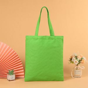 สินค้าใหม่ 2026 กระเป๋าผ้าแคนวาสหลากสีสัน พิมพ์โลโก้ได้ เป็นมิตรกับสิ่งแวดล้อม ใช้ซ้ำได้ กระเป๋าช้อปปิ้งผ้าแคนวาส ของขวัญส่งเสริมการขาย - Product Image 4