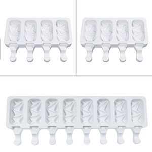 D5002 8 Cetakan Aromaterapi 3D Dekorasi Resin, Es Krim Berlian Kombinasi Es Krim Es Loli Jelly - Product Image 4