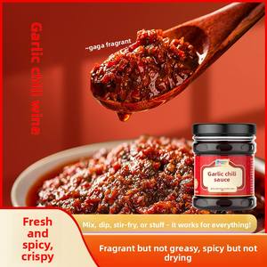 Sauce au chili et à l'<span class=keywords><strong>ail</strong></span> 180g, faite avec de l'<span class=keywords><strong>ail</strong></span> frais et des piments de haute qualité, prête à consommer, sauce piquante - Product Image 3