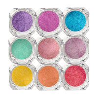 Marque Mcess ÉCHANTILLONS GRATUITS Maquillage parfait pigmenté Pigment vert Caméléon Fard à paupières à vendre Vernis à ongles Gobelets Résine