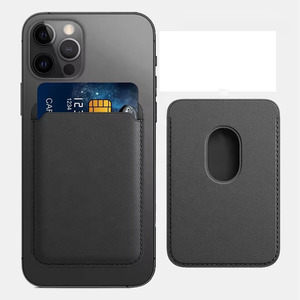<span class=keywords><strong>Portafoglio</strong></span> magnetico con logo personalizzato rimovibile per <span class=keywords><strong>cellulare</strong></span> di lusso in pelle sintetica minimalista - Product Image 1