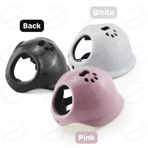 Cappello di sicurezza <span class=keywords><strong>per</strong></span> animali domestici regolabile <span class=keywords><strong>casco</strong></span> protettivo <span class=keywords><strong>per</strong></span> <span class=keywords><strong>cani</strong></span> e gatti con fori <span class=keywords><strong>per</strong></span> le orecchie - Product Image 4