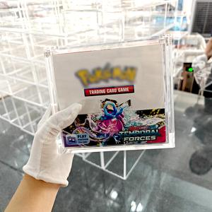 Các Nhà Sản Xuất Kinh Doanh Thẻ Trò Chơi Elite Huấn Luyện Viên Bảo Vệ Hiển Thị Trường Hợp Từ Nắp Booster Hộp Acrylic etb Hiển Thị Trường Hợp - Product Image 2