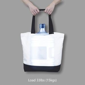 Multicolor Cotton Reusable Custom Logo Printed Lady <b>Canvas</b> Lining Eco-friendly Tote <b>Handbag</b> - Product Image 6