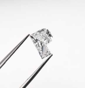 Bague de fiançailles en diamant de taille unique en forme de P, cultivé en laboratoire, certifié IGI, 1,34 CT, 8,2x6,2 mm, CVD - Product Image 2