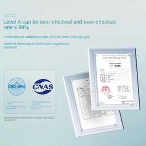 Titrage universel à double usage de 10ml/50ml à base d'acide pour jauge d'essai Burette brune transparente électrolytique - Product Image 3