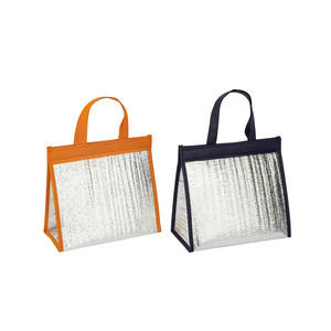 Borsa di raffreddamento monouso personalizzata in alluminio a buon mercato isolata per pranzo termico Picnic bottiglia di <span class=keywords><strong>vino</strong></span> ghiacciato <span class=keywords><strong>porta</strong></span> imballaggio cibo - Product Image 2