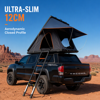 Carpa de Techo Rígida de Aluminio, Impermeable, de Tela Oxford, de Instalación Rápida, para SUV, Viajes Todoterreno