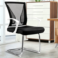 Chaise de bureau ergonomique réglable en maille, design moderne, base en acier inoxydable, garantie 1 an, pour usage domestique et professionnel (vente en gros)