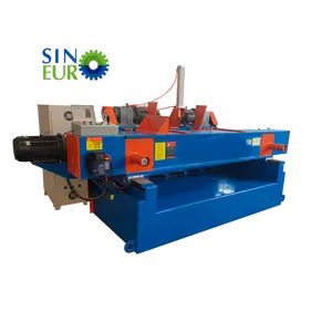 Wood based panels machinery 8ft birch spindleless veneer peeling machine in Russia wood log peeling machine