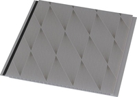 Panneaux de plafond en PVC modernes, imperméables et ignifuges, impression brillante complexe, installation suspendue, chambre commerciale, salle de bain