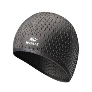 Gorro de natación Whale extra grande de silicona texturizada impermeable para adultos, hombres y niños - Product Image 1