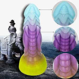 Entspannter Lebensstil Durchmesser 50mm Silikon <span class=keywords><strong>material</strong></span> Haut freundliches Gefühl Biegbar Flexibel Beste Geschenke Alien <span class=keywords><strong>Dildo</strong></span> für Gentleman - Product Image 3