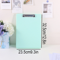 Caja de Documentos A4 de Material PP con Placa de Clip para Oficina y Escuela, Soporte de Almacenamiento de Información, Estilo Bolsa Plegable, Accesorios de Oficina