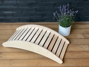 Balancín de madera Arco de madera para niños Gimnasio en casa para niños - Product Image 2