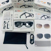 Lunettes Intelligentes AIMB-G2 Pro AI avec Caméra 8MP, Stabilisation d'Image Sans Fil BT, Capture Photo/Vidéo, Diffusion en Direct, Traduction IA, Contrôle Tactile
