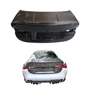 Cubierta de Maletero Trasero de Fibra de Carbono de Alta Calidad Estilo CSL para <span class=keywords><strong>BMW</strong></span> M4 G82 2019-2026, Parachoques Trasero de Carbono - Product Image 1