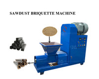 Machine de fabrication de briquettes de sciure de bois haute pression 260-340 kg/h, extrudeuse industrielle automatique de biomasse