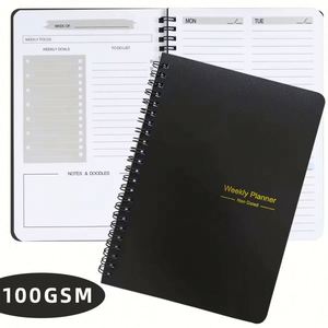 2025 Wholesale Planners and Organizers Spiral Daily Planner <b>Weekly</b> Monthly A5 Notebook Budget Agenda Undated - Product Image 2