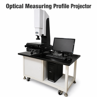 Proyector de Perfiles Óptico de Precisión Avanzada, Máquina de Medición por Vídeo 300x200x200mm ±0.5% con Base de Granito, Certificación CE ISO OEM