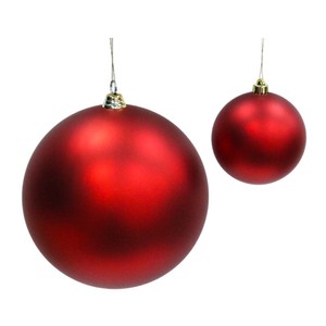 Tùy Chỉnh Đầy Màu Sắc Sáng Bóng Giáng Sinh Matte Bóng Mạ Điện Màu Đỏ Tươi Sáng Nhựa Bóng Trang Trí Xmas Cây Mạ Bóng Đảng Trang Trí Nội Thất - Product Image 4