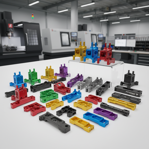 Pièce usinée en acier inoxydable CNC, aluminium, laiton, titane, composant personnalisé, fraisage 5 axes, tournage, précision, prototype rapide, OEM - Product Image 1