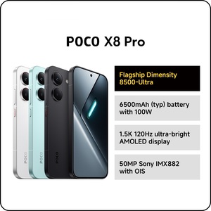 Télé<span class=keywords><strong>phone</strong></span> Android POCO X8 Pro Version Globale Dimensity 8500-Ultra 6500mAh Charge Rapide 100W Écran AMOLED 120Hz - Product Image 2