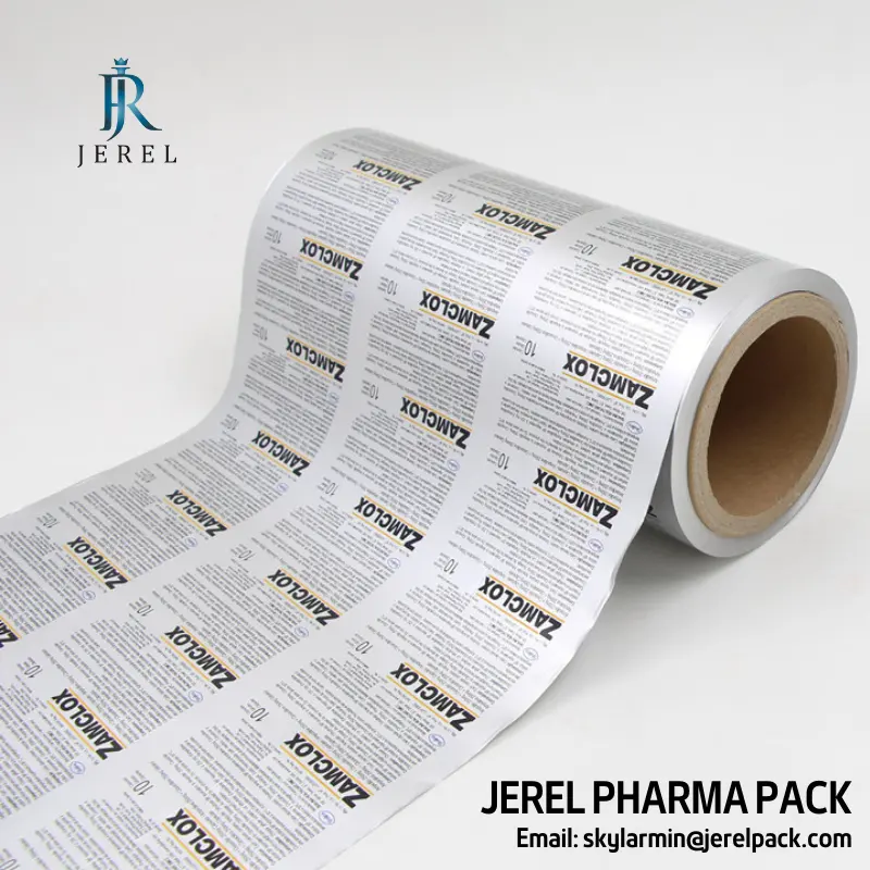 JEREL pharma 알루미늄 호일 알약 물집 팩