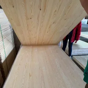 Tablero de unión de dedo Muebles de madera de pino Tablero de pino personalizado