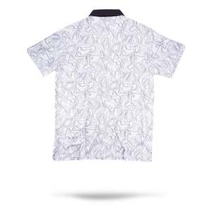 Polo de Golf personalizado para hombre orgánico alto Spf 30 impresión <span class=keywords><strong>completa</strong></span> sublimación poliéster 75% Spandex 25% rendimiento ropa de Golf camisas - Product Image 5