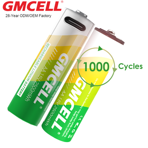 Super Portable 1.5V AA Rechargeable Battery USB Rechargeable AAA C D 6F22 9V Type-C Rechargeable Battery For Toys - Product Image 3