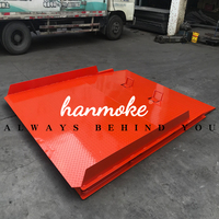 Ru — rampe pour conteneur chariot élévateur robuste, dispositif de déverrouillage pour entrepôt, 10 tonnes