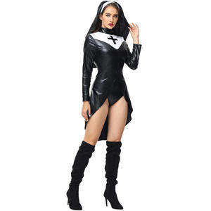 Trang phục nữ tu đen phong cách Punk Halloween cosplay BAIGE 2024 dành cho nữ - Product Image 4