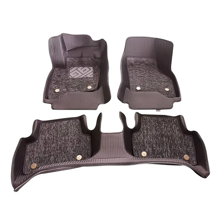 Interieur Autozubehör Neue Energie Fahrzeuge Auto Matte PVC Leder 3D 5D Matte Für Toyota Rush Auto Boden matte