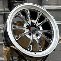 Nouvelles jantes Beadlock forgées polies personnalisées 5x114.3/6X139.7 10J 15 pouces pour Corvette C5 C6