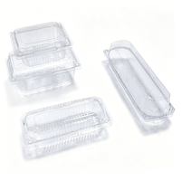 Boîte d'emballage en blister pour fruits et légumes, personnalisable, transparente, écologique, en PET