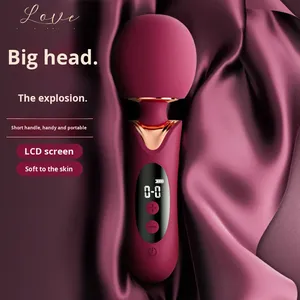 Vibrador AV de Cabeza Grande con Vibración Fuerte Ji Yu, Vibrador Silencioso para Mujeres, Palo de Masaje Pequeño de 50, Juguetes Sexuales para Adultos - Product Image 1