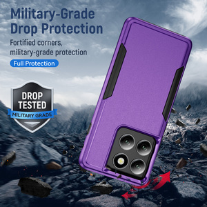 重型装甲保护壳适用于摩托罗拉 Moto <span class=keywords><strong>Edge</strong></span> 2025/ Moto G77 Moto G57 <span class=keywords><strong>Edge</strong></span> 70 Hybrid 2in1 双层防摔手机保护壳 - Product Image 5