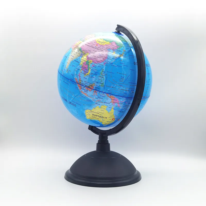Petit globe de décoration pour enseignement d'art et artisanat, en plastique, pour enseignement d'art et artisanat, offre spéciale, version anglaise