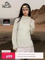 Mountain Series für Winter – Locker sitzende Digitale Outdoor Polartec Alpha Fleecejacke im Paar-Stil mit Kapuze und Thermo-Innenfutter für Sport